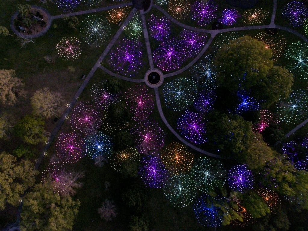 Bruce Munro Southern Lights Brookgreen Gardens