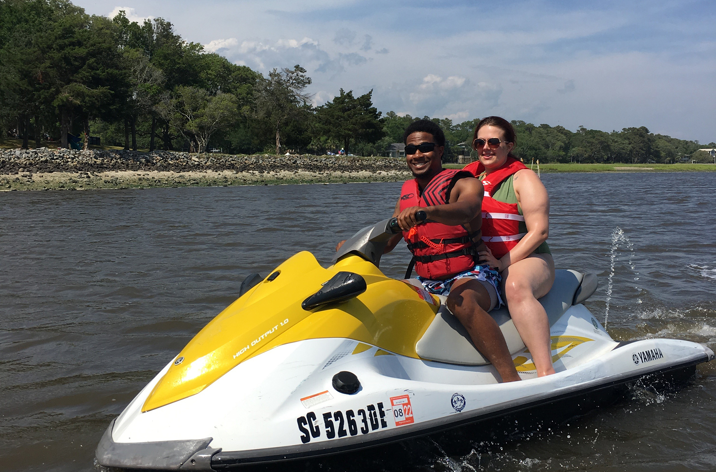 Jet Ski on the inlet