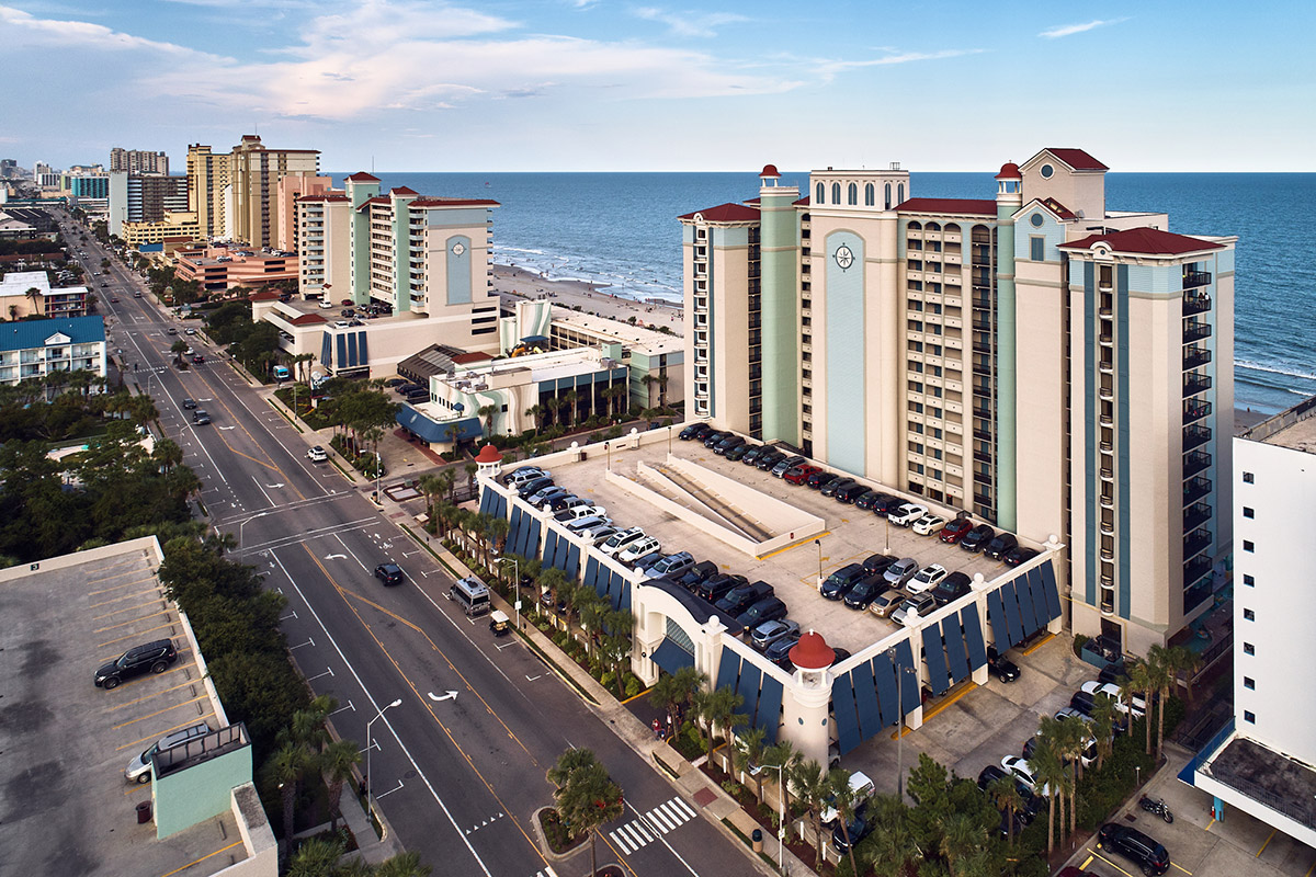 Compass Cove Resort - Aerial View