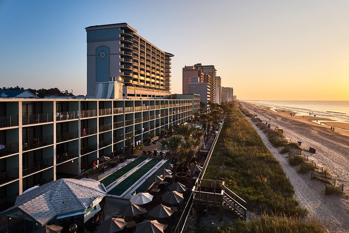 Compass Cove Resort - Shoreline Aerial View