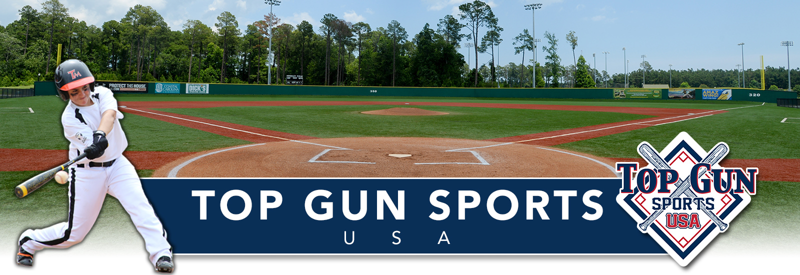 Top Gun Sports Banner
