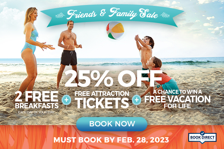 25% Off Friends and Family Sale