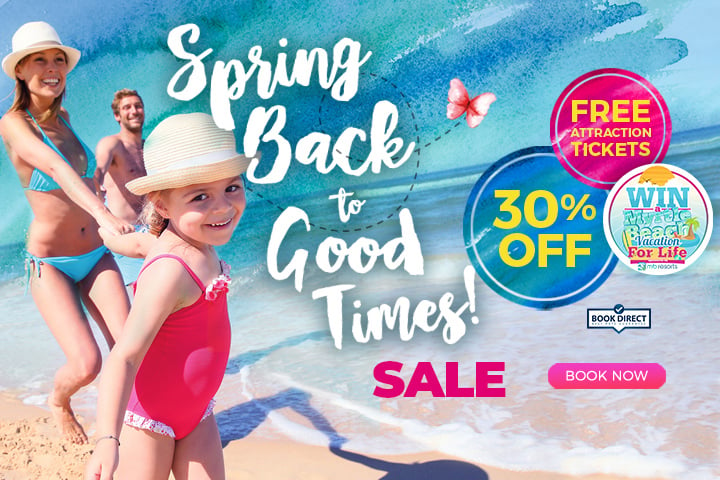 Spring Back to Good Times Sale - 30% OFF