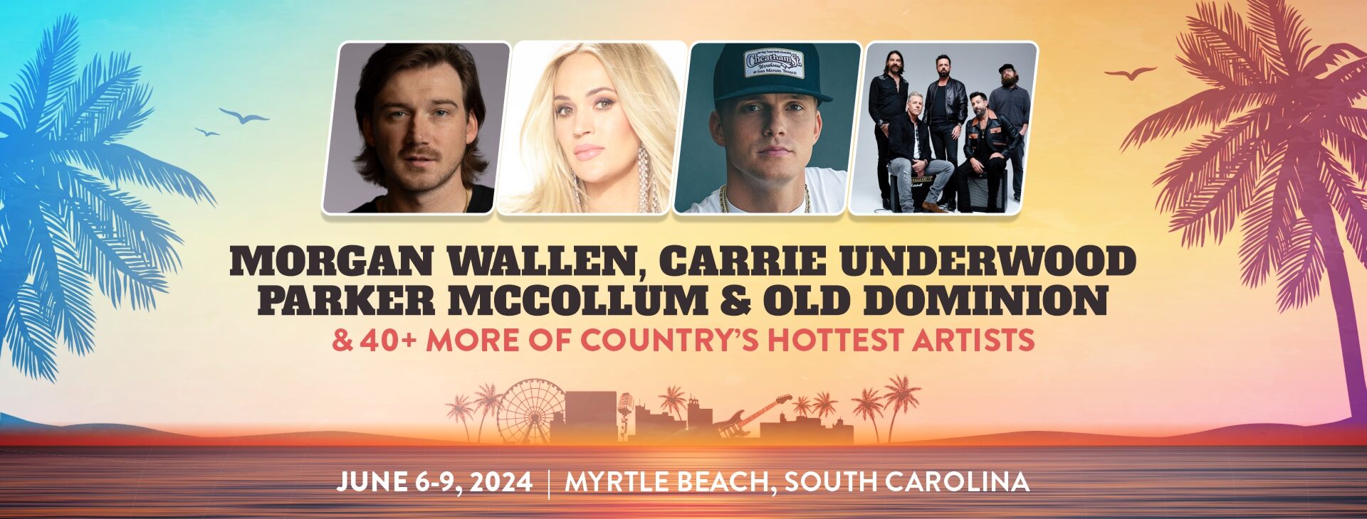 2024 Carolina Country Music Fest - Morgan Wallen, Carrie Underwood, Parker McCollumn and Old Dominion