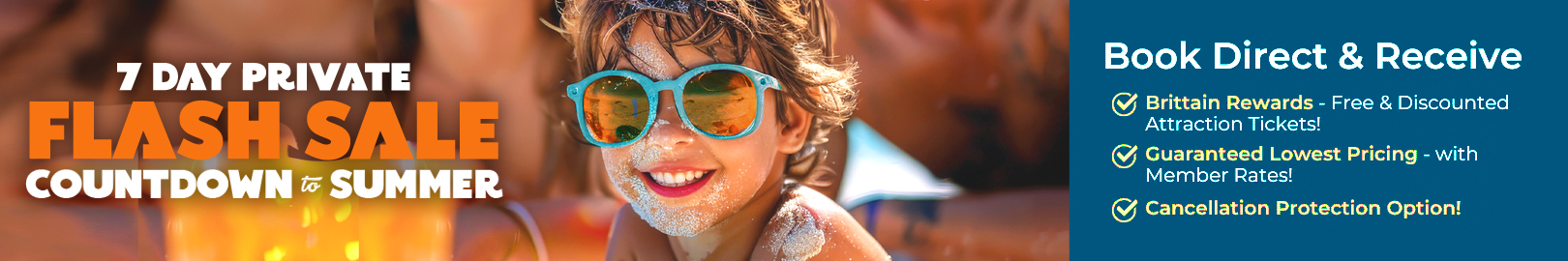 Seven Day Private Flash Sale - Countdown to Summer