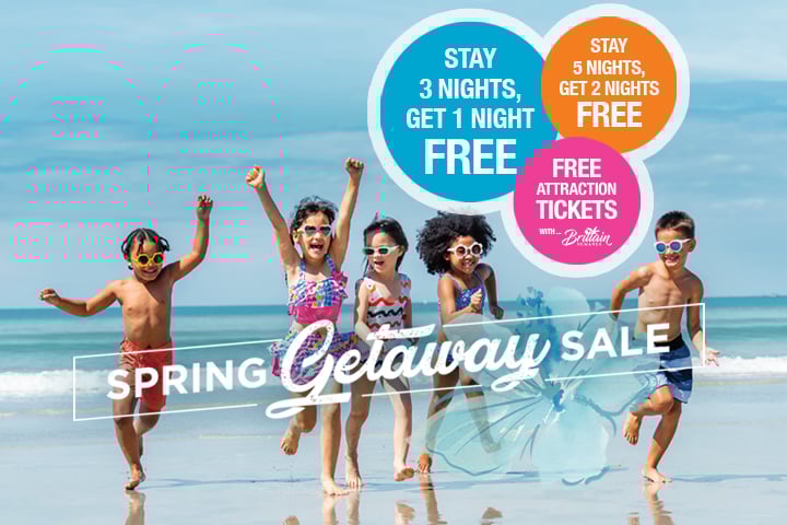2026 Spring Getaway Sale - The longer you stay, the more you save.