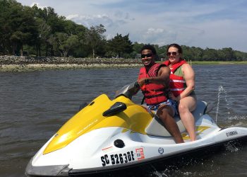 Jet Ski on the inlet