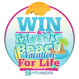 Win a Myrtle Beach Vacation For Life Logo